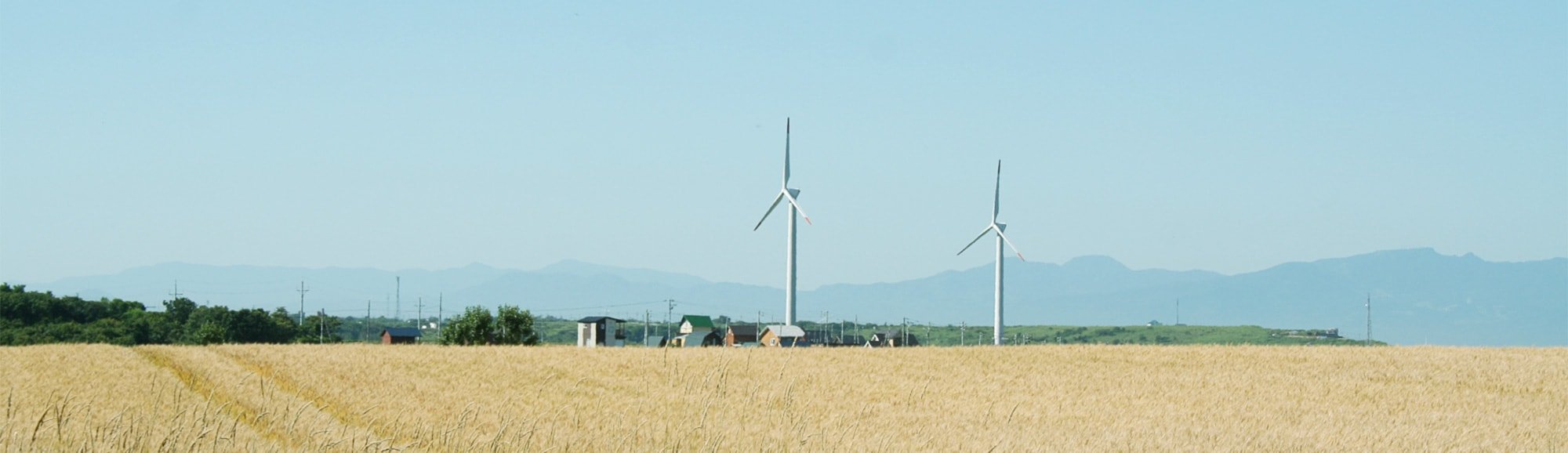 コスモエコパワー株式会社の厚田風力発電所