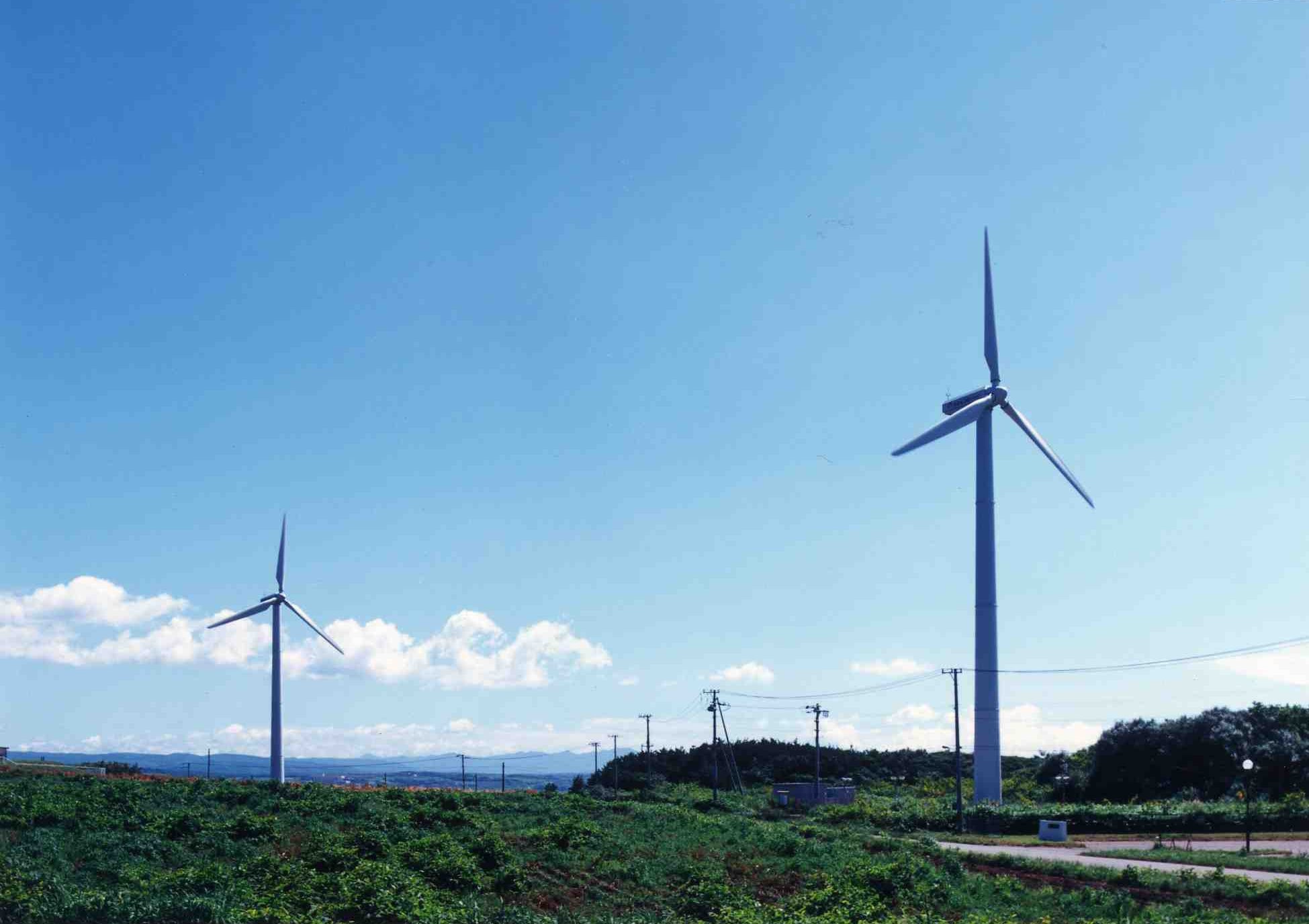 追分ソーラン風力発電所